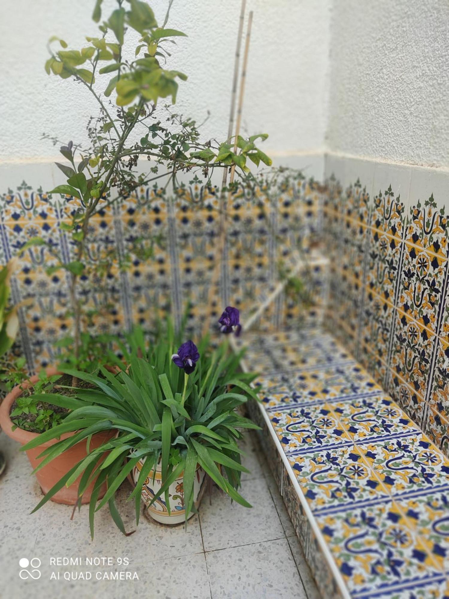 Etage De Villa Avec Jardin, Pres De L'Aireport Et Parking Prive Ariana Buitenkant foto