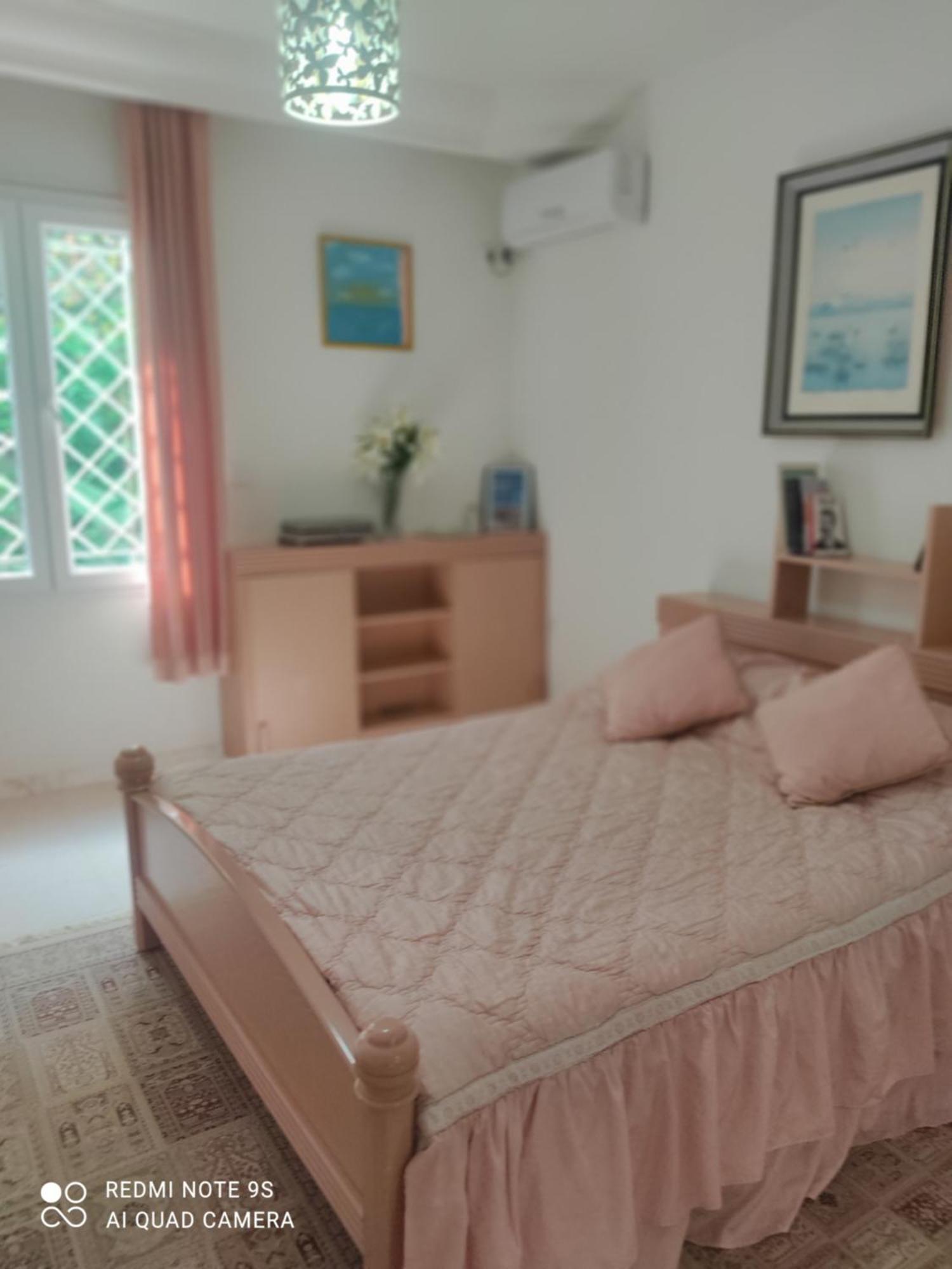 Etage De Villa Avec Jardin, Pres De L'Aireport Et Parking Prive Ariana Buitenkant foto